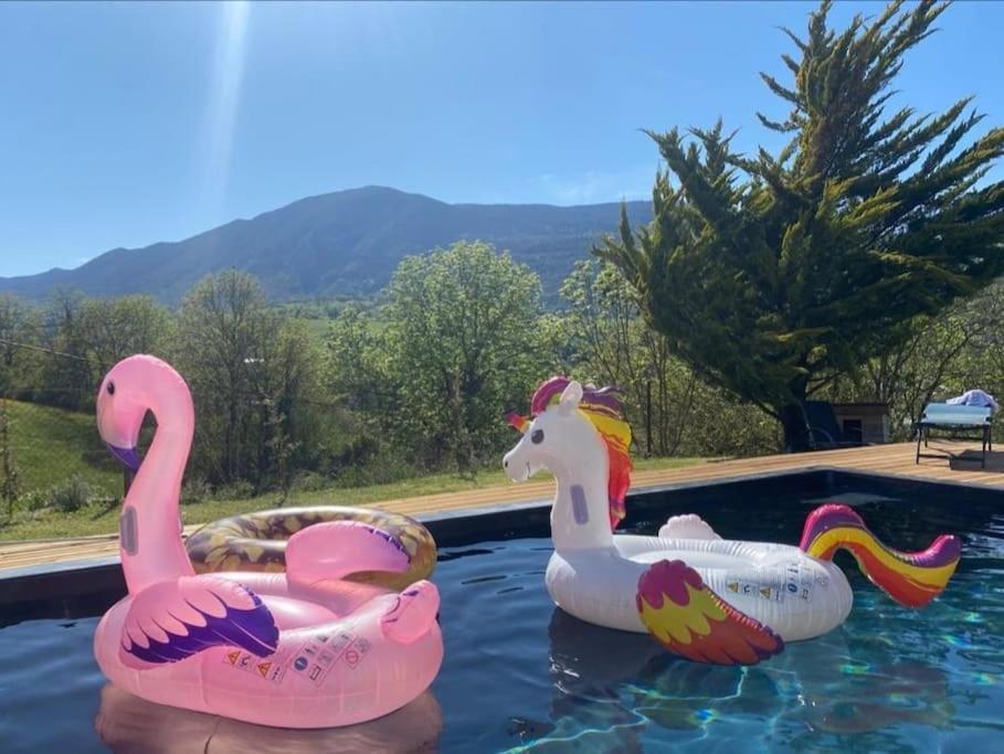 Balcons Du Royans.logement Entier Piscine * Saint-Jean-en-Royans